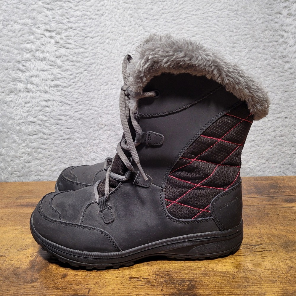Columbia Black and Gray Winter Boots
